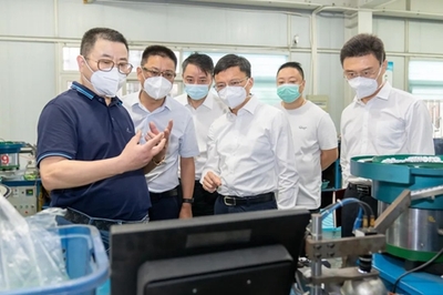 守牢疫情防線安全底線，加快經濟恢復重振——繆京赴企業園區走訪推進復工復產
